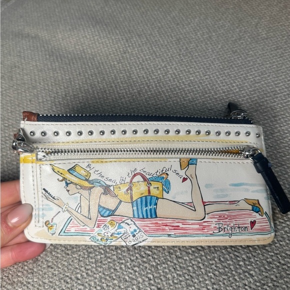 Brighton Handbags - Brighton fashion wallet with watercolor design